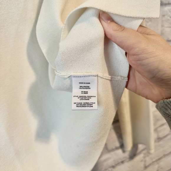 Theory amarosa Prosecco collarless cardigan - Picture 5 of 6